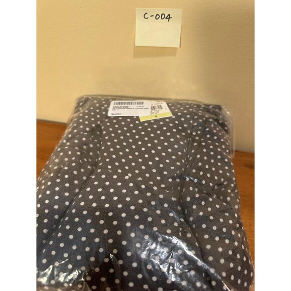 bar III Women's Ruffled A-line Midi Dress Polka Dots Zipper Backless Grey Size 4 - Picture 3 of 3